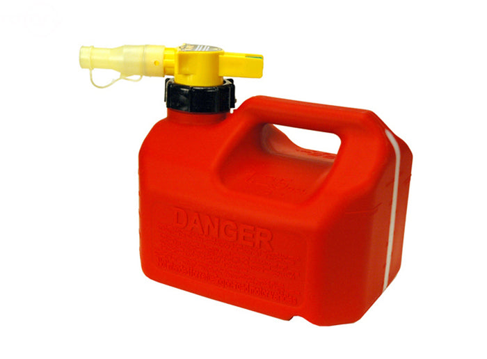 1-1/4 Gallon No-Spill Gas Can (Red) Made in the USA (EPA, CA & CPSC Compliant)