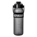 EYUN water bottle 1 Liter black front view