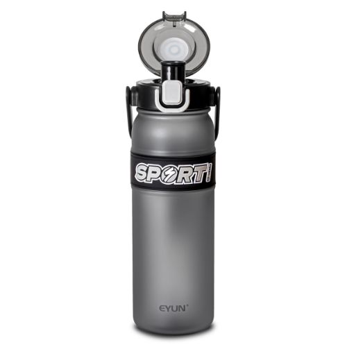 EYUN water bottle contents and components flat lay