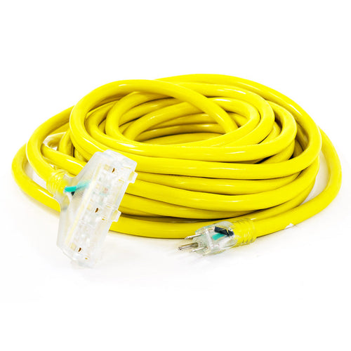 DuroMax  100-Foot 12 Gauge Triple Tap Extension Power Cord