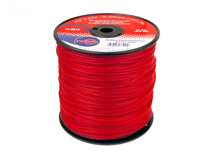 .105" Trimmer Line Rotary Round Medium Spool Red (3510)
