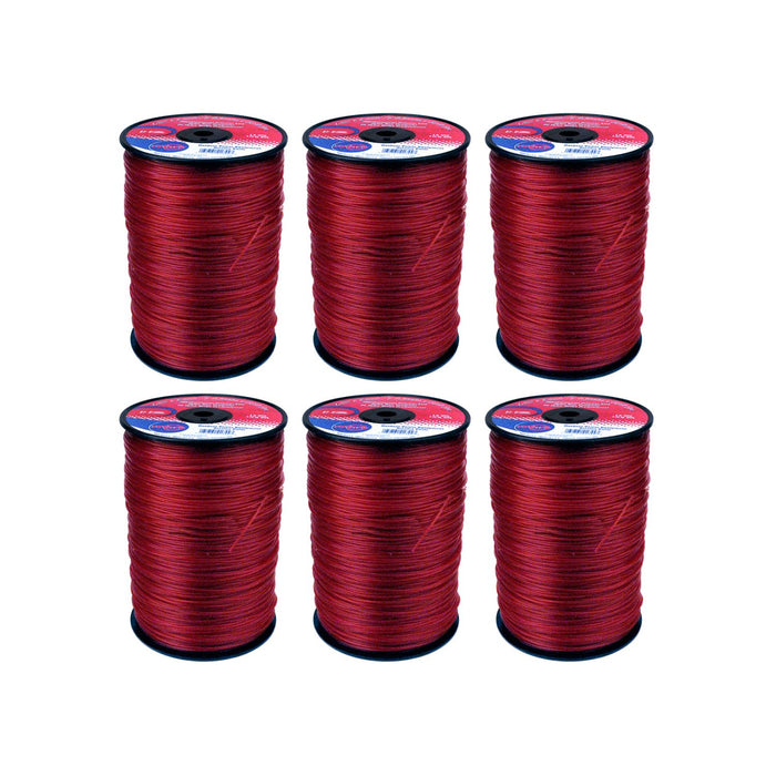 .130" Trimmer Line Rotary Round Large Spool Red (1368)
