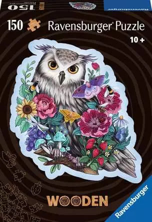 150 pc Wooden Owl Puzzle