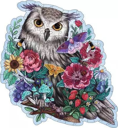 150 pc Wooden Owl Puzzle