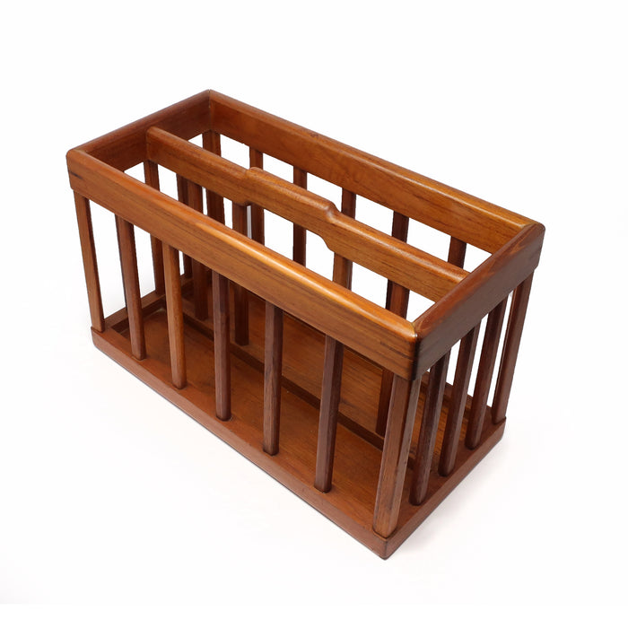 1970s Teak Magazine Rack