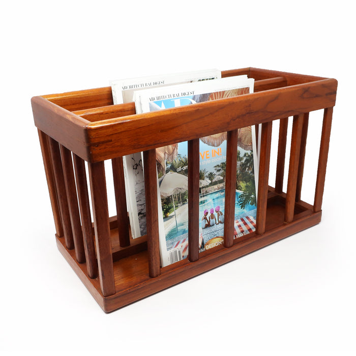 1970s Teak Magazine Rack