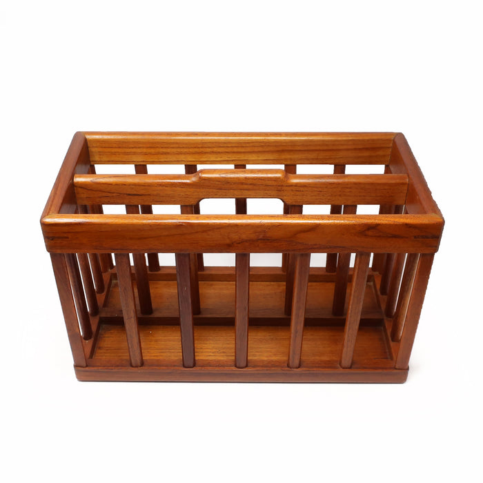 1970s Teak Magazine Rack