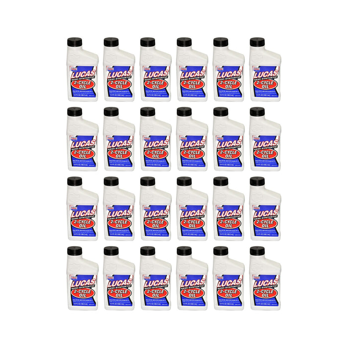 2-Cycle Oil Lucas Semi-Synthetic (Case of 24 6.4oz bottles)