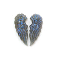 Blue Labradorite Butterfly carving