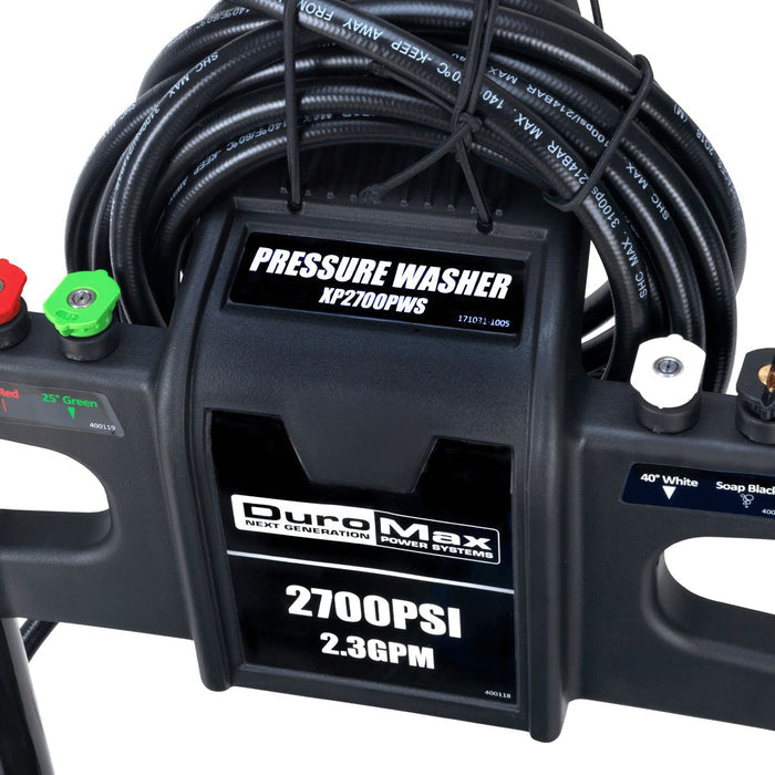 DuroMax  2,700-PSI 2.3-GPM 180cc Gas Engine Pressure Washer