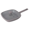 28cm Grill Pan With Lid, Taupe