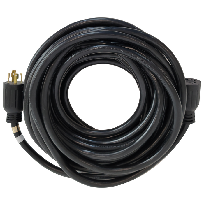 DuroMax  30-Amp 50-Foot 10-Gauge L14-30 Heavy Duty Generator Power Cord for Home Power Backup