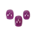 ruby cushion shape cabochon