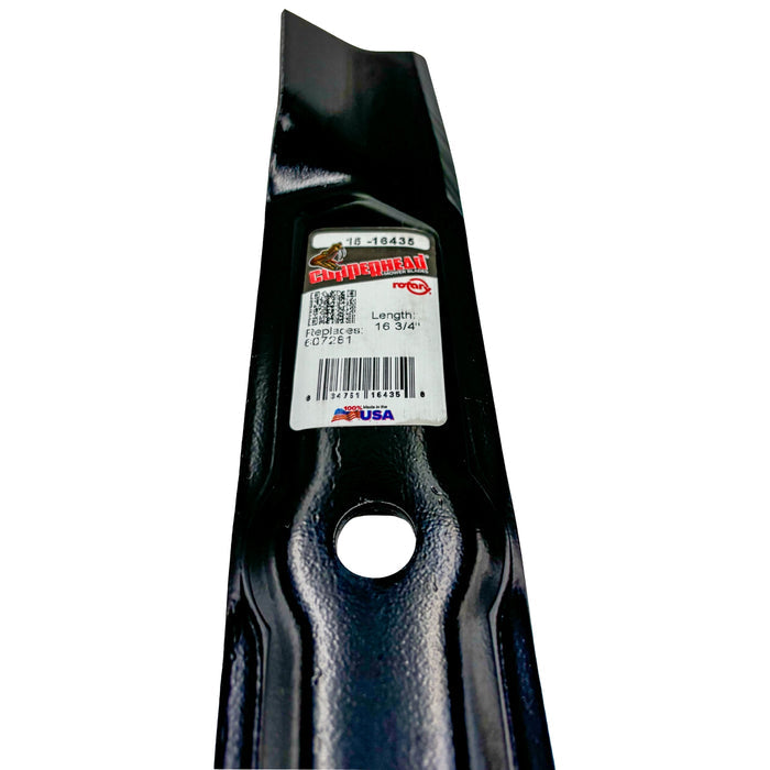 34" Hustler Dash, Dash XD & Surfer Pro Mower Blade Set (16.75"-M-F-CW P/N 607281)