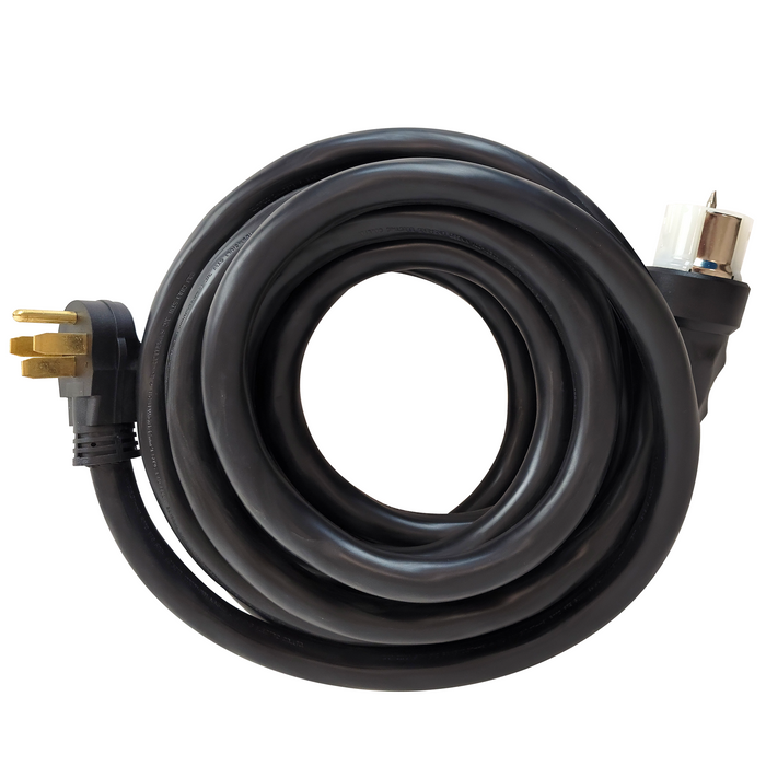 DuroMax  50-Amp 25-Foot 6-Gauge 14-50 CS6364 Heavy Duty Generator Power Cord for Home Power Backup