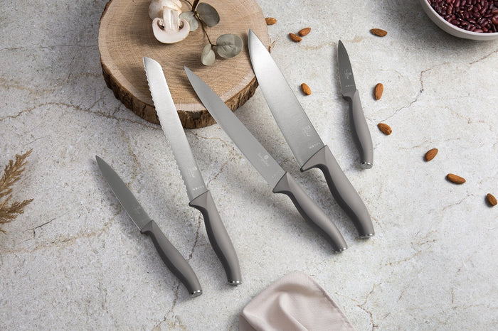 6 Pcs Kitchen Tool Set, Taupe