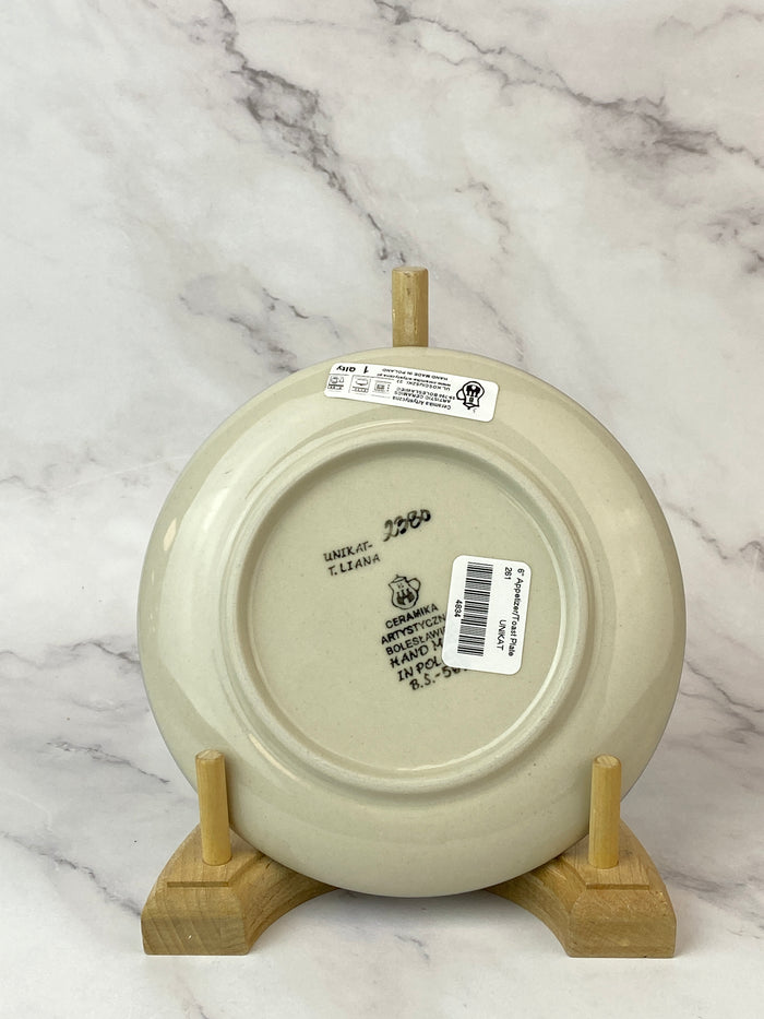 6" Unikat Toast Plate - Shape 261 - Pattern U2380