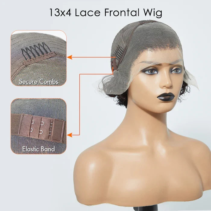 613 13x4 Pre-Plucked Lace Front Body Wave Bob Wig |180% Density| 100% Human Hair