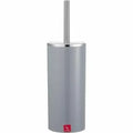 Primanova toilet brush 5 liter gray front view