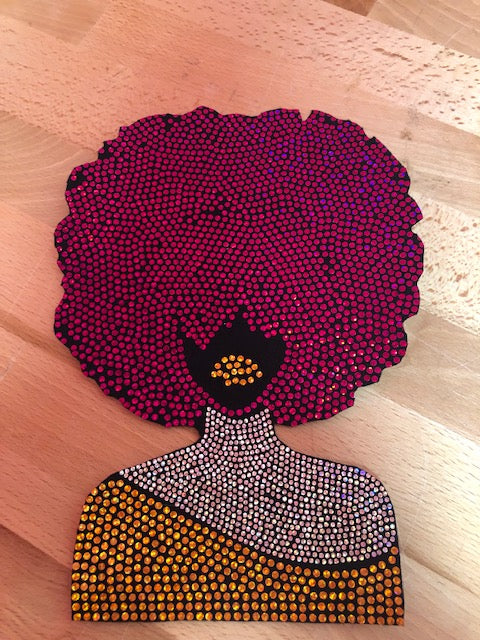 Afro Chic Bling Patch