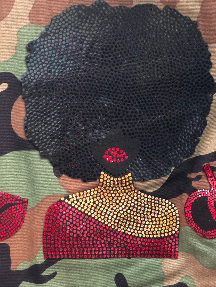 Afro Chic Bling Patch