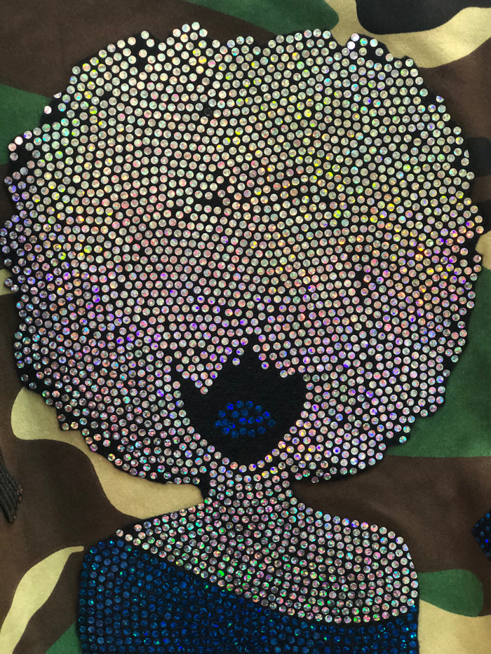 Afro Chic Bling Patch