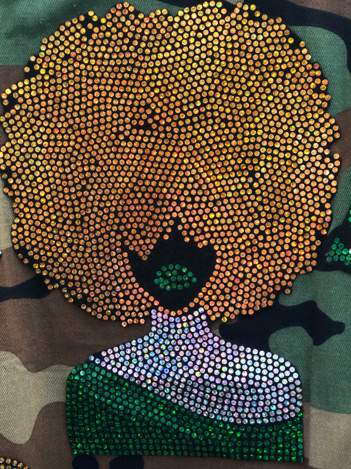 Afro Chic Bling Patch