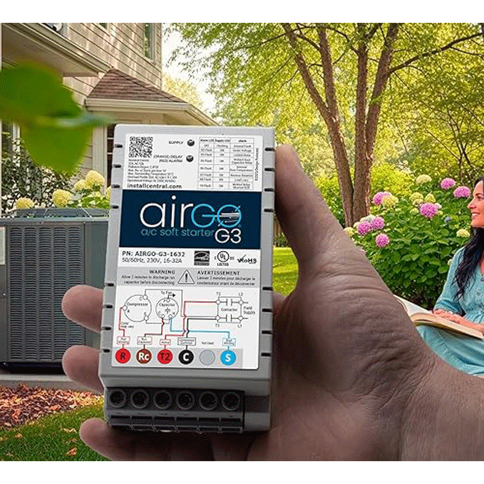 AirGo AIRGO G3 8–16A Soft Start Controller for HVAC Systems, Up to 3 Ton