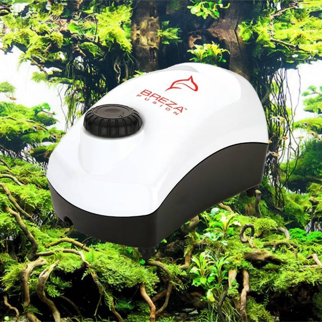 AQUATOP BZF-400 Fusion Aquarium Air Pump Single Outlet, Super Quiet