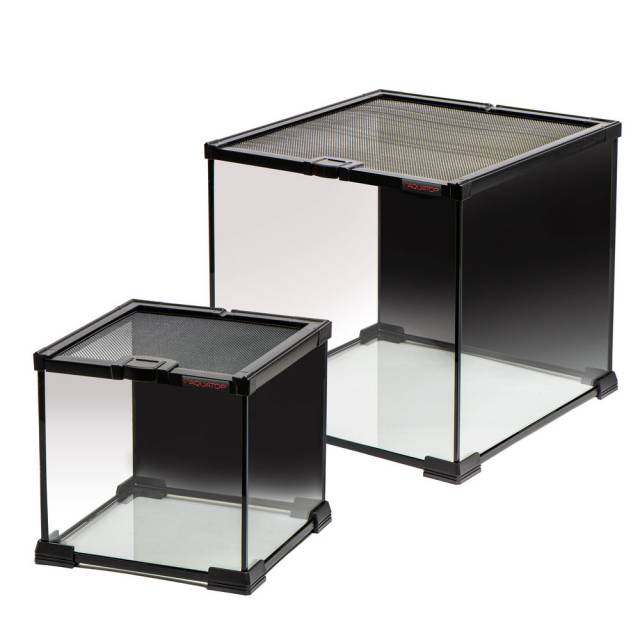 Aquatop Terrarium 2.1-Gal Cube with Mesh Top