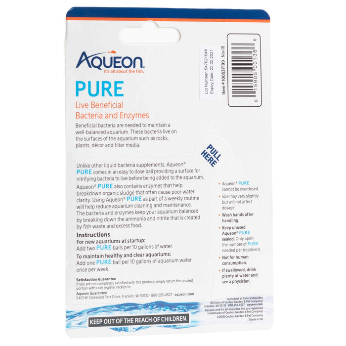 Aqueon PURE Aquarium Water Supplement