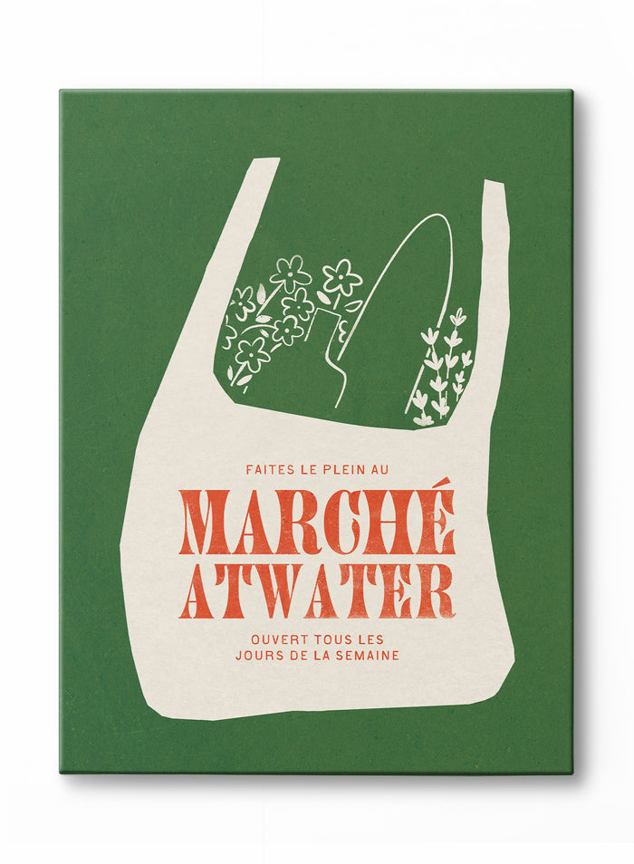 Atwater Market, Canvas