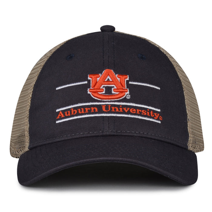 Auburn Tigers trucker hat with breathable mesh design