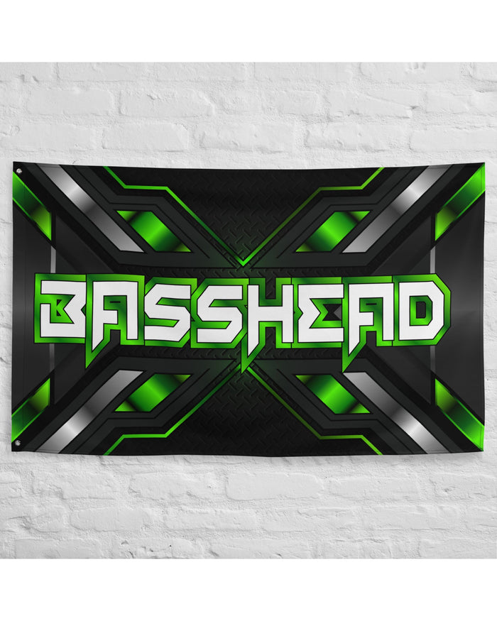 Basshead Rave Flag