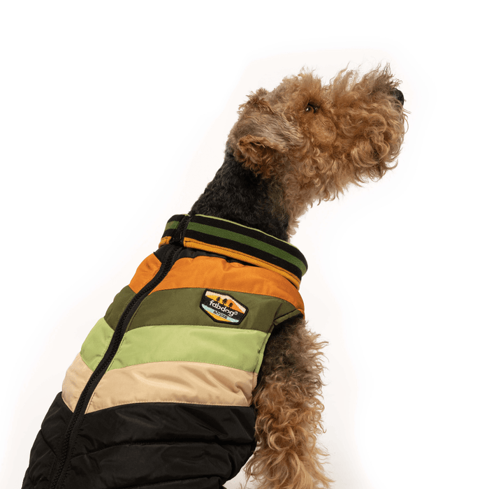 fabdog® Black Chevron Jacket Apparel