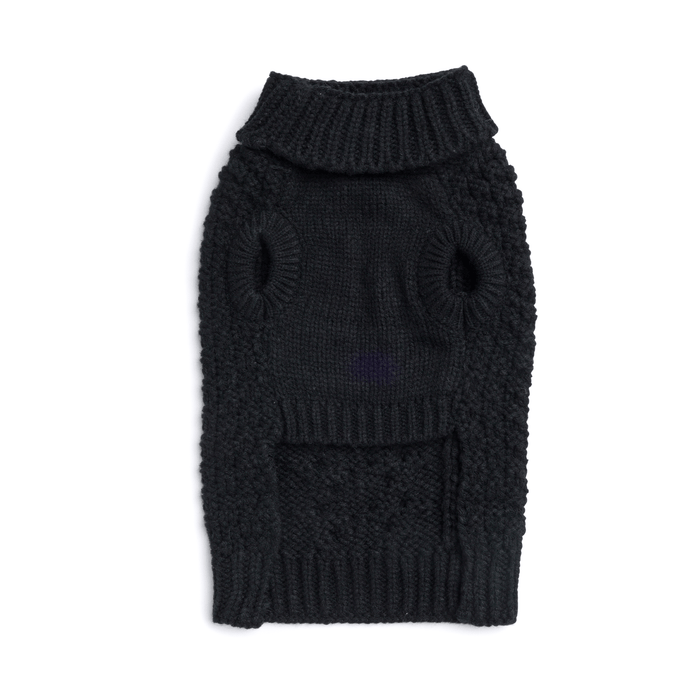 fabdog® Black Super Chunky Sweater Apparel