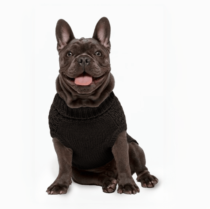 fabdog® Black Super Chunky Sweater Apparel