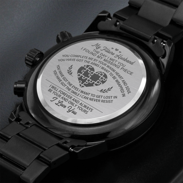 Black Watch for Husband/ boyfriend- I will forever and always be your and only yours - JWshinee