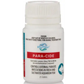 Blue Planet Para-Cide Tablets bottle for controlling external parasite infestations in freshwater and saltwater aquarium fish.