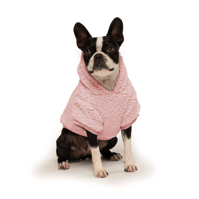 fabdog® Blush Pink Sherpa Hoodie Apparel
