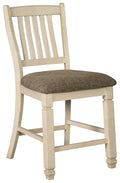 Bolanburg D647-124 Two-tone Upholstered Barstool 2CN