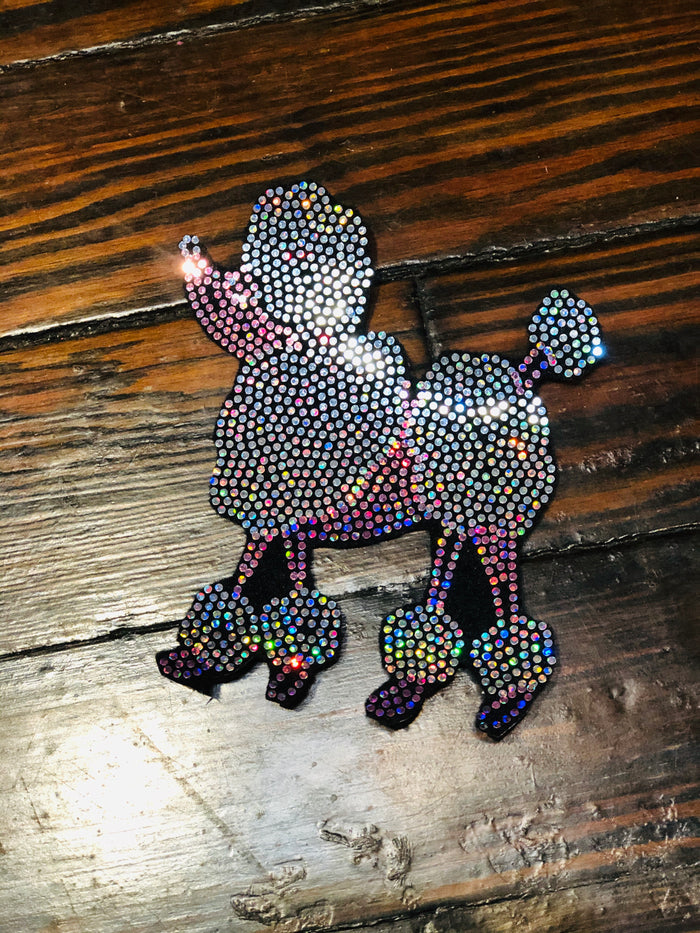 BOUGIE Poodle BLING PATCH