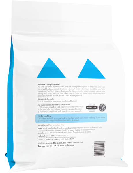Boxiecat Scent-free Premium Clumping Clay Cat Litter