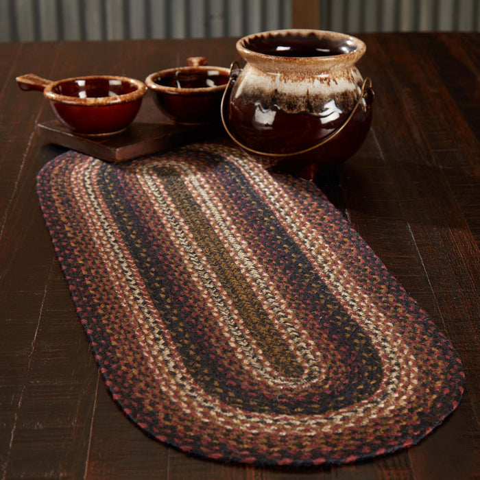 Brick Raven Braided Table Runner - Lange General Store