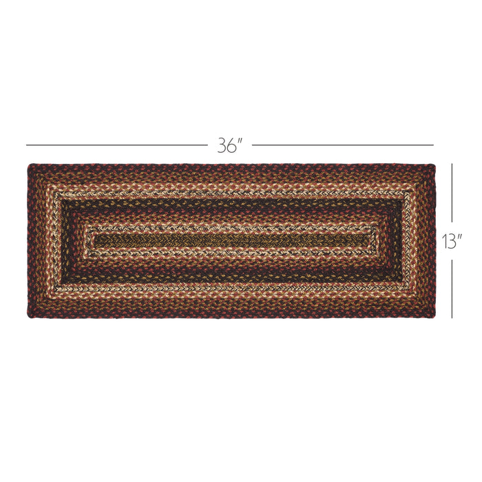 Brick Raven Braided Table Runner