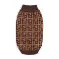 fabdog® 8" Brown Monogram Sweater Apparel