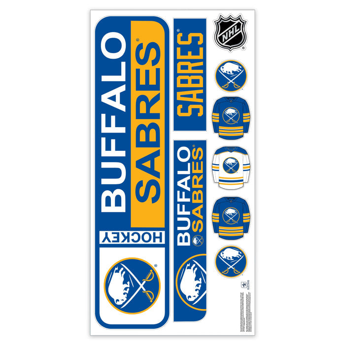 Buffalo Sabres Repositionable Wall Decal Set - Street Signs