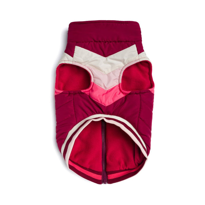 fabdog® Burgundy Chevron Jacket Apparel