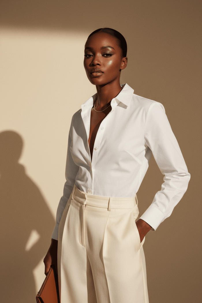 Button-Down Long Sleeve Bodysuit | The PM Edit - The PM Edit