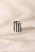 Cabana Black Candle -Lava Stone